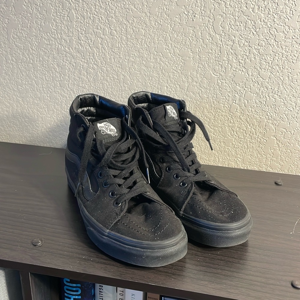 All Black Vans